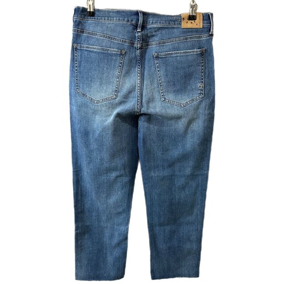 Serra Retreat by Joie Rucker Women’s Size 12 R Straight Leg Jeans Foxtrail Wash - Picture 4 of 6